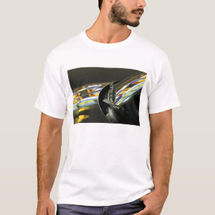 Asia, Malaysia, Melaka. Neon reflections in car T-Shirt