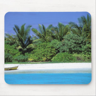 Asia, Maldives. North Male Atoll Mouse Mat