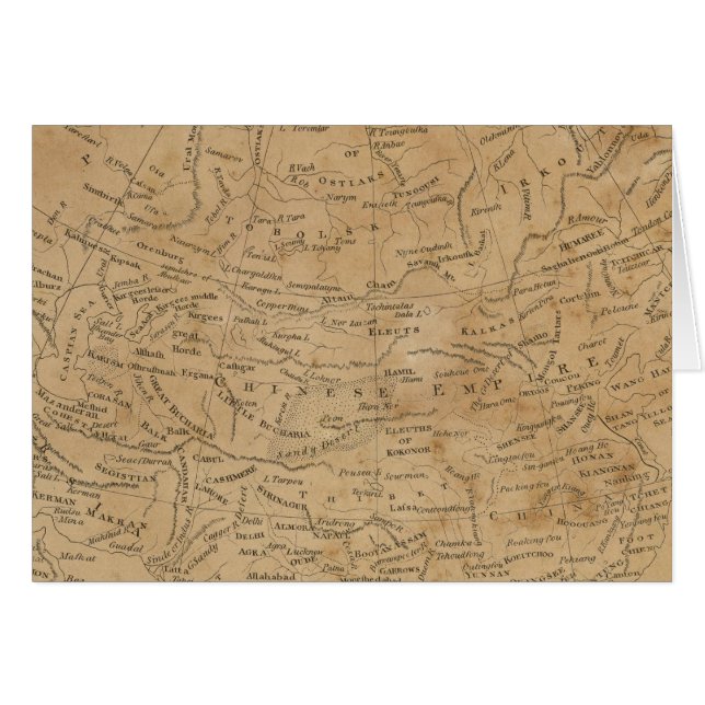 Asia Map 3 (Front Horizontal)
