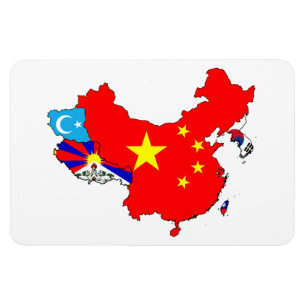 ASIA MAP MAGNET