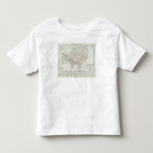 Asia Map Toddler T-Shirt