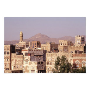 Asia, Middle East, Republic of Yemen, Sana'a. Photo Print