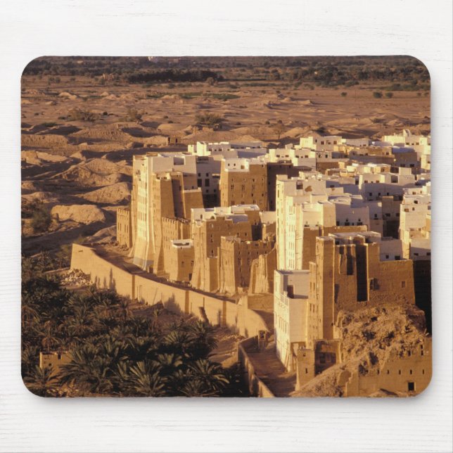 Asia, Middle East, Republic of Yemen, Shibam Mouse Mat (Front)