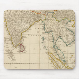 Asia middle mouse mat