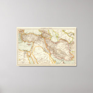 Asia Minor, Persia Canvas Print