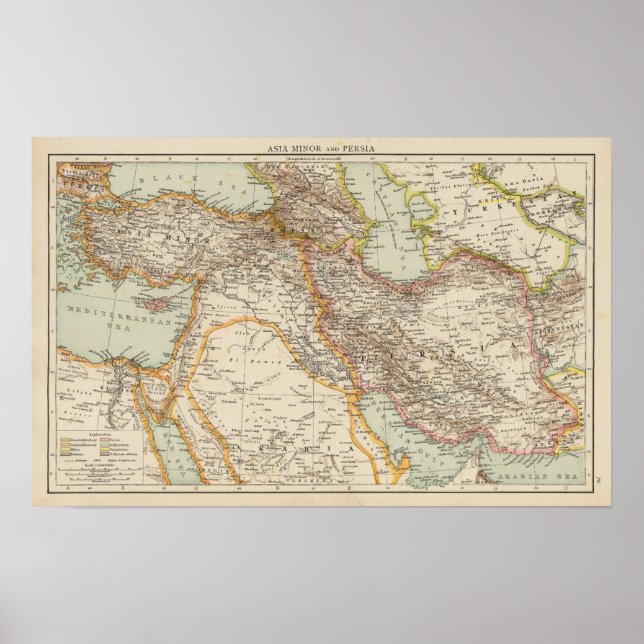 Asia Minor, Persia Poster (Front)