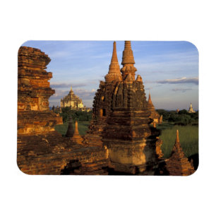 Asia, Myanmar, Bagan. Ancient temples and Magnet