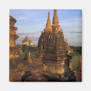 Asia, Myanmar, Bagan. Ancient temples and Magnet