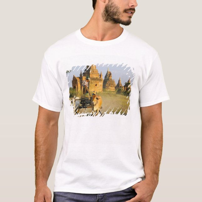 Asia, Myanmar (Burma), Bagan (Pagan). A cart is T-Shirt (Front)