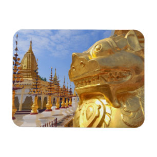 Asia, Myanmar (Burma), Bagan (Pagan). The Shwe 4 Magnet