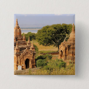 Asia, Myanmar (Burma), Bagan (Pagan). Various 2 15 Cm Square Badge