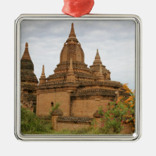 Asia, Myanmar Burma), Bagan Pagan). Various Metal Tree Decoration