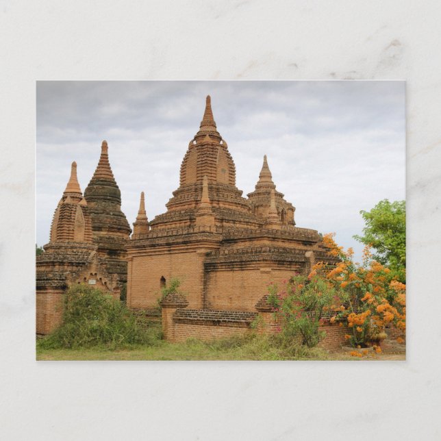 Asia, Myanmar Burma), Bagan Pagan). Various Postcard (Front)
