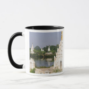 Asia, Myanmar (Burma), Mandalay. A buddhist Mug