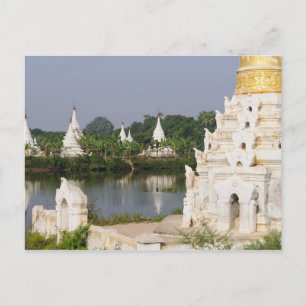 Asia, Myanmar (Burma), Mandalay. A buddhist Postcard