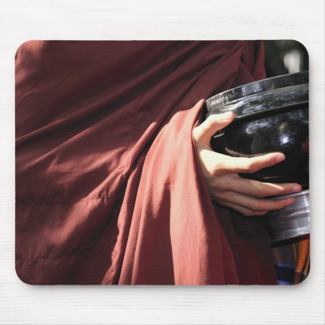 Asia, Myanmar (Burma), Mandalay. Novice monks Mouse Mat (Front)