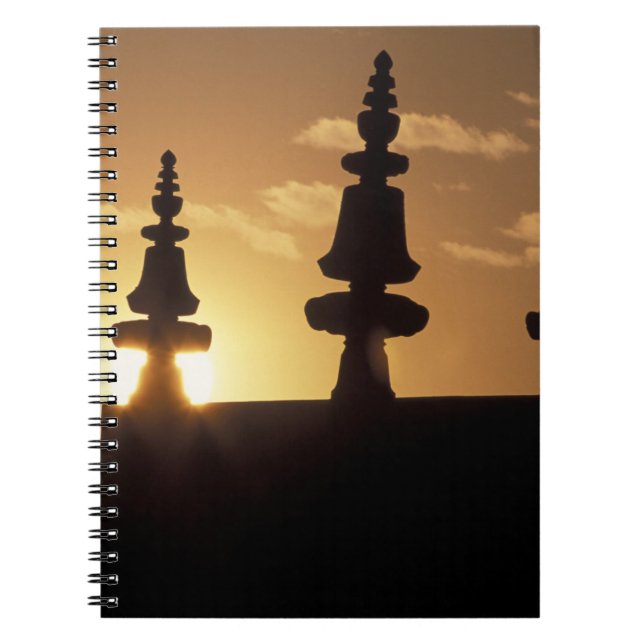 Asia, Nepal, Kathmandu. Bouddhanath Stupa. Notebook (Front)