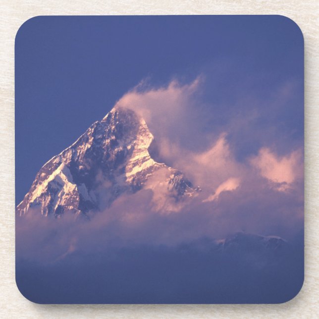 Asia, Nepal. Machhapuchhare Coaster (Front)
