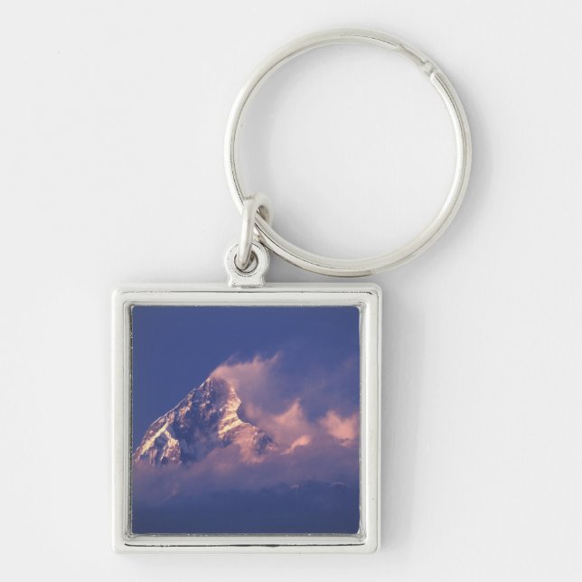 Asia, Nepal. Machhapuchhare Key Ring (Front)