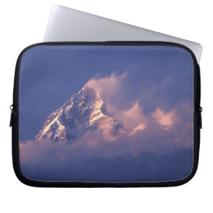 Asia, Nepal. Machhapuchhare Laptop Sleeve