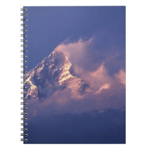Asia, Nepal. Machhapuchhare Notebook