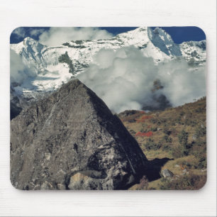 Asia, Nepal, Sagarmatha NP. A Buddhist prayer Mouse Mat