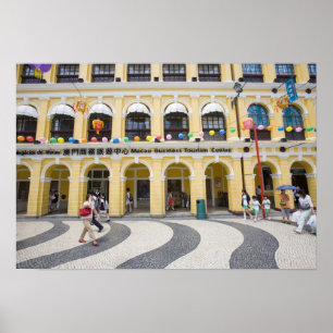 Asia, North-East Asia, China, Macau, Macao, Poster