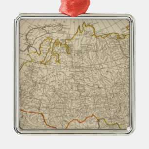 Asia north metal tree decoration