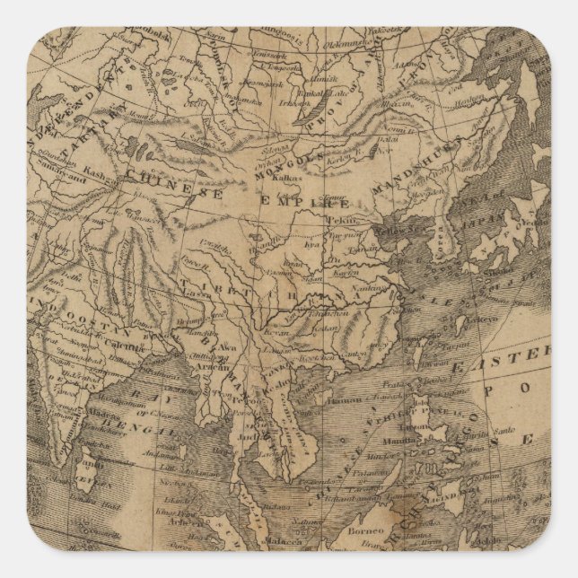Asia Square Sticker (Front)