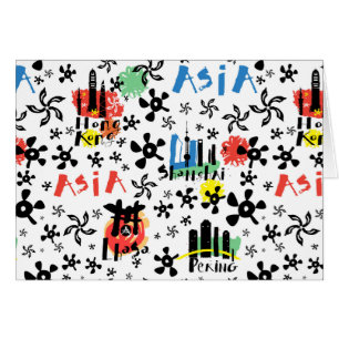 Asia Symbols Pattern
