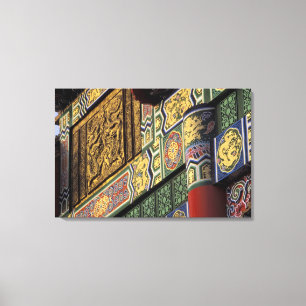 Asia, Taiwan, Taipei. The Grand Hotel, main Canvas Print