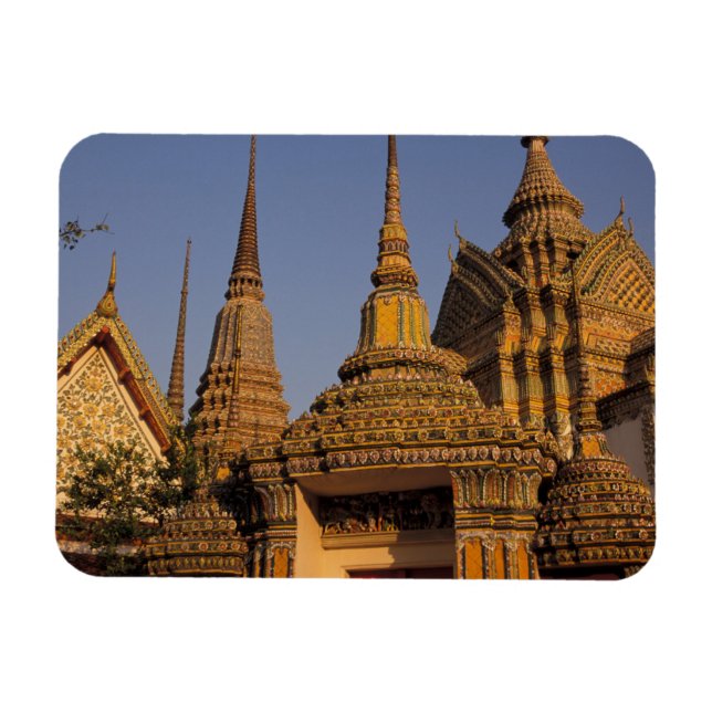 Asia, Thailand, Bangkok, Wat Po, city's oldest Magnet (Horizontal)