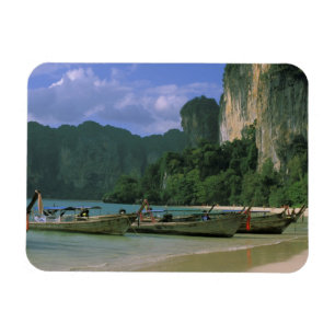 Asia, Thailand, Krabi. West Railay Beach, Magnet