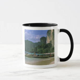 Asia, Thailand, Krabi. West Railay Beach, Mug