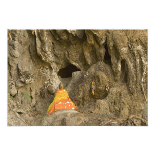 Asia, Thailand, Mae Hong Son, Buddha Images Photo Print