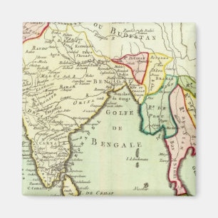 Asia, Thailand Magnet