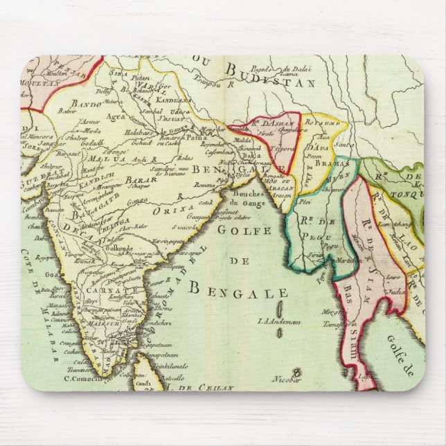 Asia, Thailand Mouse Mat (Front)