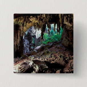 Asia, Thailand, Phangnga Bay NP 15 Cm Square Badge