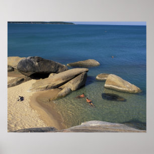Asia, Thailand, Samui. Beach Poster