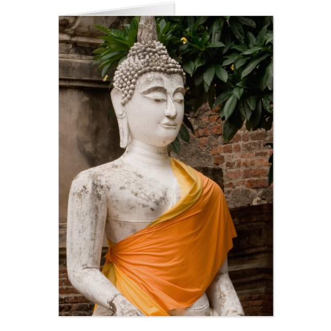 Asia, Thailand, Siam, Buddha at Ayutthaya (Front)