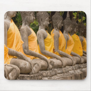 Asia, Thailand, Siam, Buddhas at Ayutthaya Mouse Mat