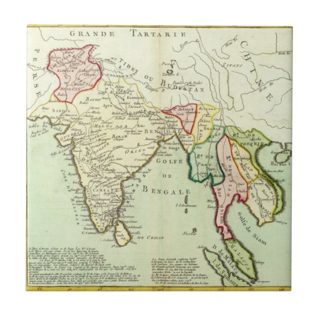 Asia, Thailand Tile (Front)