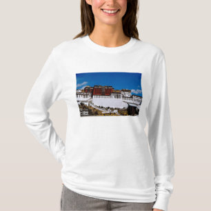 Asia, Tibet, Lhasa, Potala Palace aka Red 2 T-Shirt