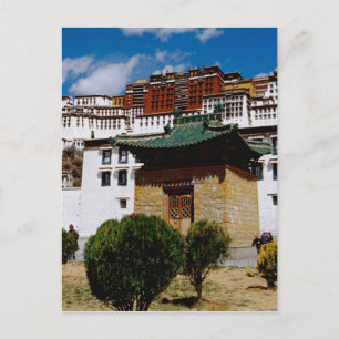 Asia, Tibet, Lhasa, Potala Palace aka Red Postcard