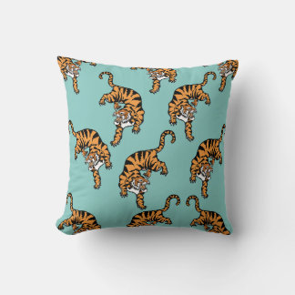 Asia Tiger Pattern Cushion