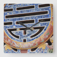 Asia, Vietnam. Decorated window