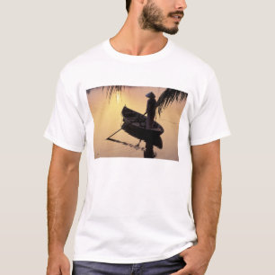 Asia, Vietnam, Mekong Delta, Can Tho. Evening T-Shirt