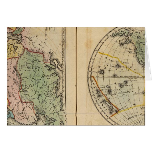 Asia, Western Hemisphere (Front Horizontal)