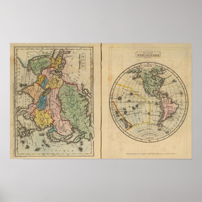 Asia, Western Hemisphere Poster (Front)