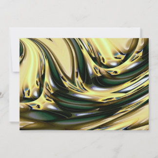 Asian Abstract Art Invitations